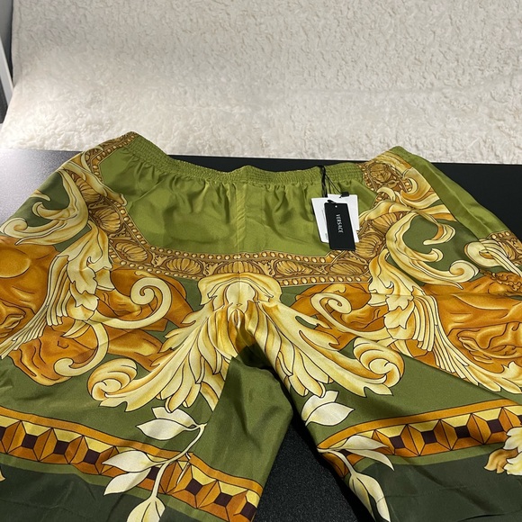 Versace Shorts Versace Silk Shorts Poshmark